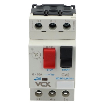 Выключатель двигателя VCX GV-2 6,0-10А