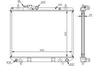 фото thumb №2, Nissens радиаторов двигателя daihatsu terios 1.3 10.9