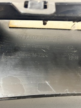 фото thumb №9, Porsche panamera 971 решётка бампера правая 971807878g wys 24h