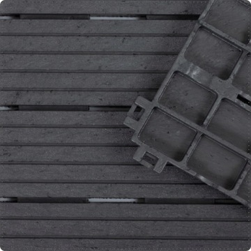 Террасная плитка 30х30 см STEEL GREY TERRACE PLATFORM пол для террасы-балкона