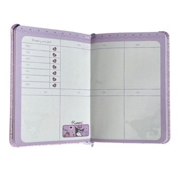 Блокнот Kuromi Fairy Tale Hello Kitty Planner A5, фиолетовый