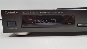 ТЮНЕР TECHNICS ST-610/КВАРЦ/ЯПОНИЯ/АМ-АНТЕННА/АУДИОШОК