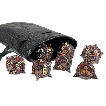 Набор Chigiriki из 7 металлических костей RPG