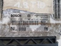 Блок управления бортовой компьютер двигателя saab 93 рестайлинг  1.9 tid 0281016153 Оригинал, фото thumb