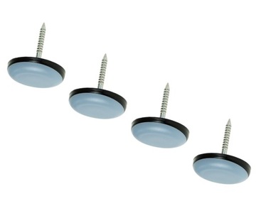 4x Podkładki teflonowe do mebli na gwóźdź fi 37mm