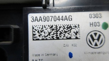 фото thumb №7, Volkswagen passat b7 3aa907044ag панель кондиционера