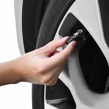 Крышка клапана автомобиля AV schrader AUTO ALUMINIUM BLACK