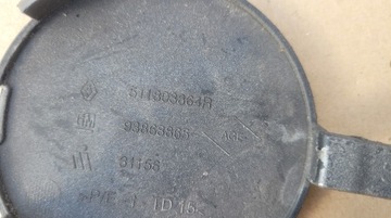 фото thumb №3, Renault trafic iii заглушка фаркоп бампера перед 511803864r // 3