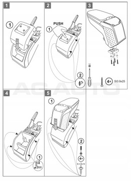 фото thumb №7, Подлокотник з адаптер do seat leon iii, 2013-2020, arm2-black