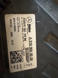 фото thumb №7, Mercedes sprinter 907 910 лампы передние оригинальные