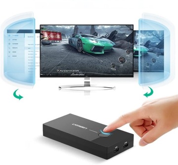 UGREEN 30357 2-портовый коммутатор VGA
