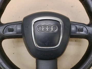 фото thumb №10, Кермо + подушка безпеки мультифункція шкіра s-line sline audi a3 8p роки 03-08