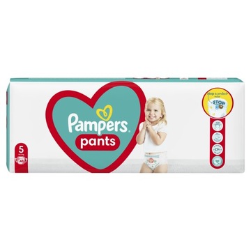 ПОДГУЗНИКИ PAMPERS PAMPERS PANTS JUNIOR РАЗМЕР 5, 12-17 КГ, 48 ШТ.