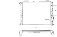 фото thumb №1, Nrf радиаторов двигателя alfa romeo 164, 75, 90 1.8-3