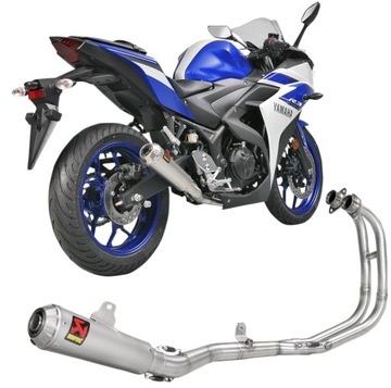 Глушитель выхлопа Akrapovic YAMAHA MT YZF-R3 2015-2021