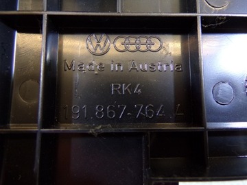 фото thumb №8, Підтримка полиці багажника vw golf 2 ii 3d 191867764a