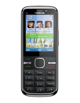 Telefon komórkowy Nokia C5 256 MB / 512 MB 3G czarny