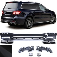 фото thumb №1, Бампер диффузор выхлоп mercedes amg gls x166 15-19