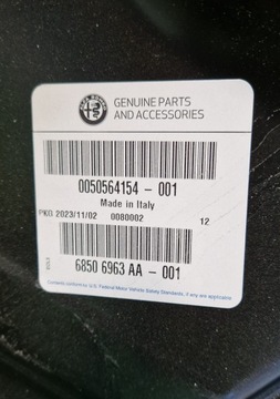 фото thumb №9, Капот перед передняя alfa romeo giulia 0050564154-001 новая