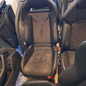 фото thumb №11, Сиденья audi r8 4s spyder recaro мотоспорт карбон европа кожа алькантара