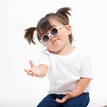 Beaba Modne Okulary przeciwsłoneczne Dla Dzieci 9-24m. Rose Różowe