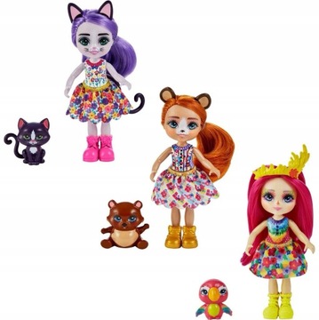 Enchantimals Peachy Parrot & Chatter HCF99