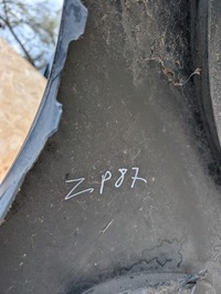 фото thumb №16, Vw scirocco iii 3 бампер перед передній 2008-2014 омивачі колір lc9x