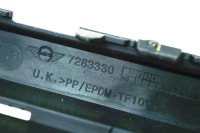 Купити Накладка спойлер бампера перед mini cooper r55 r56 r57 рестайлінг  jcw, фото thumb