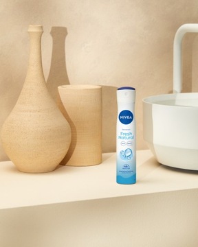 NIVEA Fresh Natural Женский спрей-антиперспирант 3x200мл