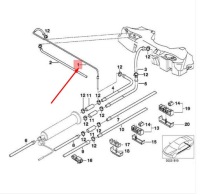 Шланг паливний bmw 5 e39 16111183297 1183297 оригінальний Київ, фото thumb