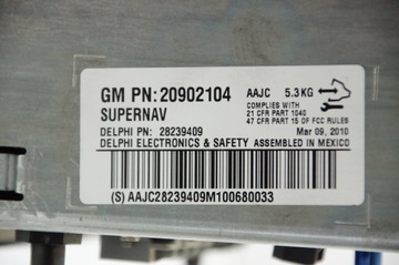 фото thumb №8, Cadillac escalade 2010 панель радіопрогравач cd/dvd/gps 28239409