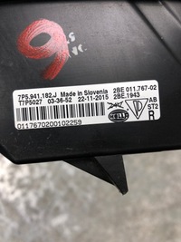 фото thumb №11, Лампа поворотник led drl праві porsche cayenne 7p5941182j