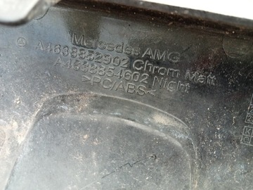 фото thumb №11, Mercedes g w463 amg 18- спойлер спойлер бампера перед a4638854602