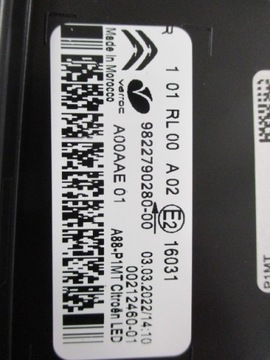 фото thumb №10, Citroen c3 aircross лампа руху денного led права нова