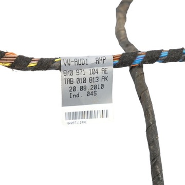 фото thumb №10, Audi a5 8t жгут кабели датчик парковка pdc бампера зад 8k0971104ae