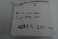 фото thumb №10, Замок зажигания ключ вкладка polo 6c v