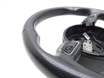фото thumb №9, Руль кожа срезанная лепестки мульти 8v0419091s audi a3 8v s-line