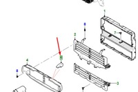 фото thumb №7, Jaguar e-pace x540 захист дефлектор радіатора nowa оригінальна j9c26273