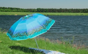 БОЛЬШОЙ ПЛЯЖНЫЙ ЗОНТ XL ДЛЯ САДА, БАЛКОНА, ТЕРРАСЫ оригинальный дизайн