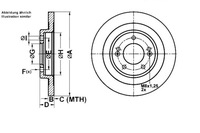 фото thumb №1, Ate тормозные диски тормозные 2szt. hyundai i40 i40 cw 1.6-