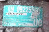 фото thumb №10, Компрессор насос кондиционера 09225560 opel signum c 2.0 t 175 km 03-05