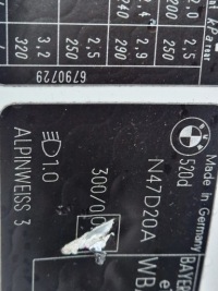 Крыло  левое  передний bmw e60 alpinweiss 3 Цена, фото thumb