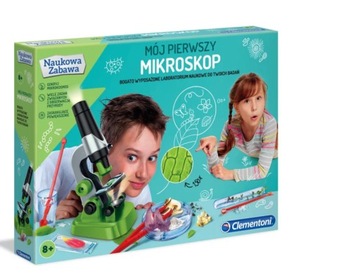 MIKROSKOP EDUKACYJNY AKCESORIA Clementoni