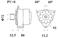 фото thumb №2, Генератор mercedes accelo atego atego 2 axor axor 2 #petrolhead pro+ kit4