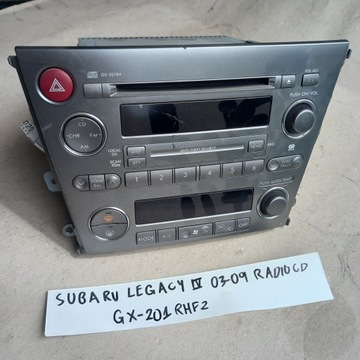 фото thumb №1, Subaru legacy iv 03-09 радіо cd gx201rhf2