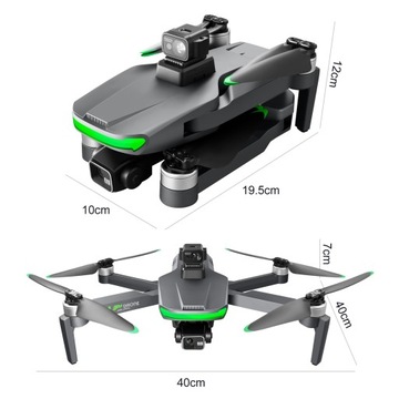 ДРОН УБЕЖДЕНИЕ ПРЕПЯТСТВИЙ КАМЕРА 4K ДИАПАЗОН WIFI 10 км ПОЛЕЗНАЯ НАГРУЗКА GPS 500 г НАБОР
