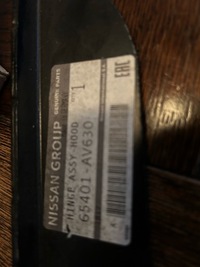 фото thumb №1, Петля капот nissan primera p12 оригинальный номер 65401av630