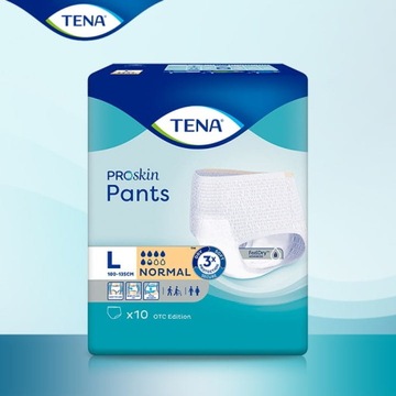 TENA Pants ProSkin Normal L Впитывающие трусики 10 шт.
