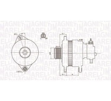 фото thumb №1, Mm генератор 12v opel astra h 1.7 cdti