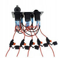 фото thumb №8, Панель переключателей 12-24v usb переключатели выключатель